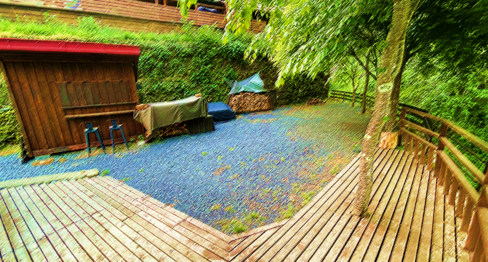 1日1組限定の貸切キャンプ場