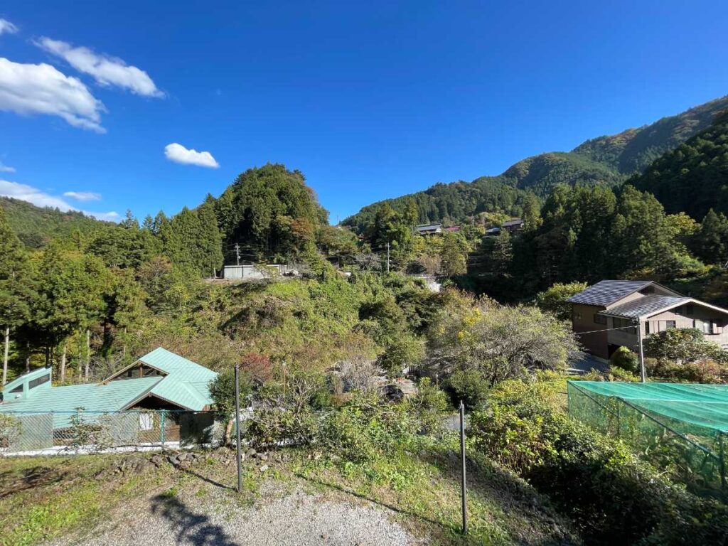 コテージNo.5からの眺望