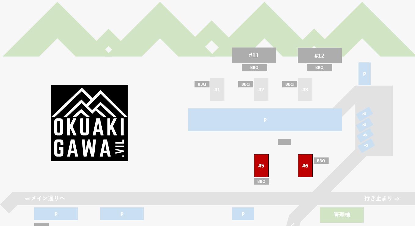 コテージNo5/6の地図